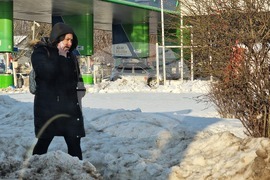 Букурещ - сняг