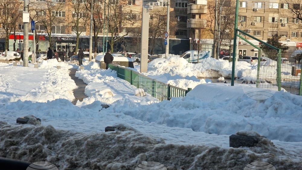 Букурещ - сняг