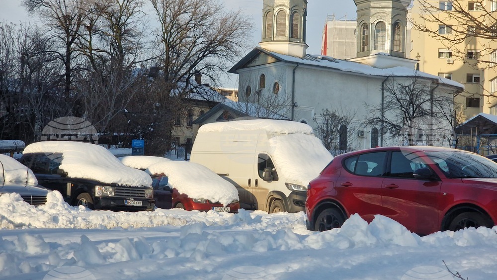 Букурещ - сняг