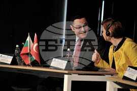 Бургас - конгресен център - българо-турски форум - откриване