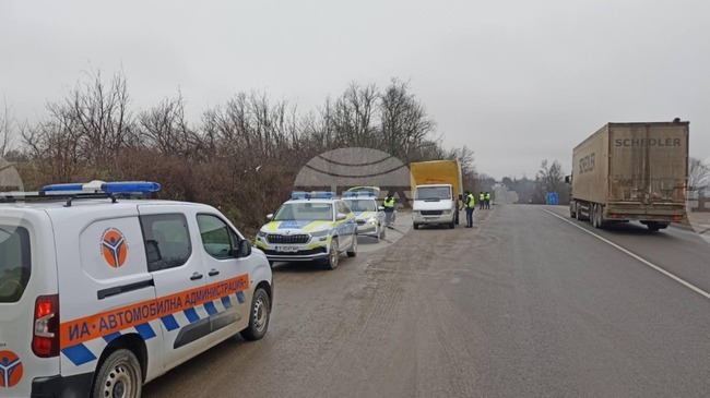 При 22 процента от проверените за седмица тежкотоварни автомобили по пътищата в област Търговище са установени нарушения