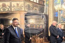 Сливен - панихида - храм "Св. Димитър"