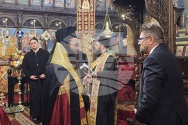 Сливен - панихида - храм "Св. Димитър"