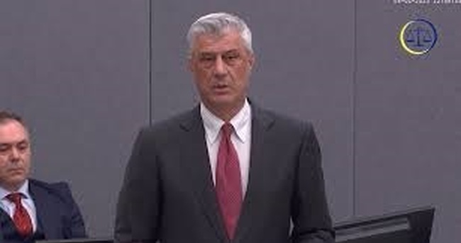 КосоваПрес: Има само една истина – аз съм невинен, каза бившият президент на Косово Хашим Тачи пред Специалния съд в Хага