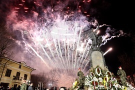 Карлово - 153 години от гибелта на Апостола на свободата Васил Левски - почит