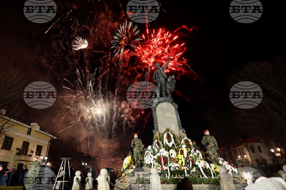 Карлово - 153 години от гибелта на Апостола на свободата Васил Левски - почит