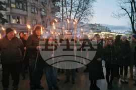 Троян - възпоменателно факелно шествие - Васил Левски