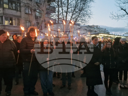 Троян - възпоменателно факелно шествие - Васил Левски