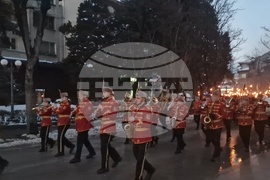 Троян - възпоменателно факелно шествие - Васил Левски