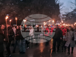 Троян - възпоменателно факелно шествие - Васил Левски