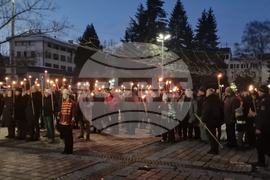 Троян - възпоменателно факелно шествие - Васил Левски