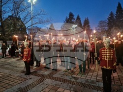 Троян - възпоменателно факелно шествие - Васил Левски