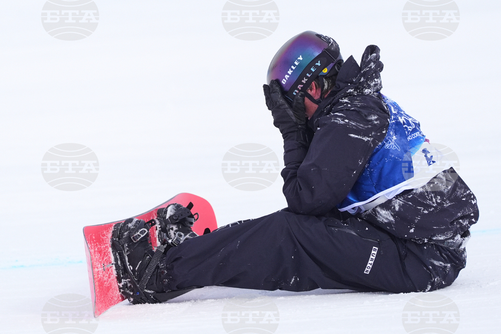 APTOPIX Milan Cortina Olympics Snowboard