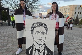 Петрич - 153 години от гибелта на Васил Левски - факелно шествие