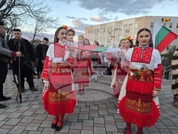 Петрич - 153 години от гибелта на Васил Левски - факелно шествие