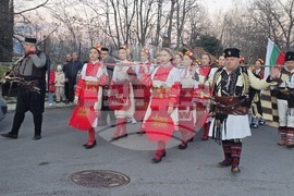 Петрич - 153 години от гибелта на Васил Левски - факелно шествие