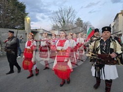 Петрич - 153 години от гибелта на Васил Левски - факелно шествие