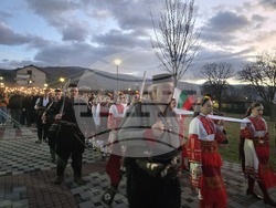 Петрич - 153 години от гибелта на Васил Левски - факелно шествие