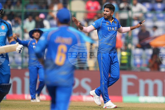 CORRECTION Afghanistan United Arab Emirates T20 WCup Cricket