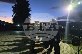 Петрич - 153 години от гибелта на Васил Левски - факелно шествие