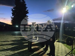 Петрич - 153 години от гибелта на Васил Левски - факелно шествие