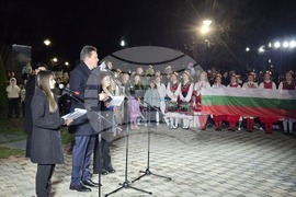 Петрич - 153 години от гибелта на Васил Левски - факелно шествие