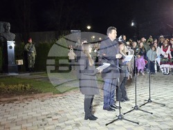 Петрич - 153 години от гибелта на Васил Левски - факелно шествие