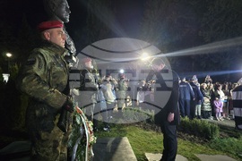 Петрич - 153 години от гибелта на Васил Левски - факелно шествие