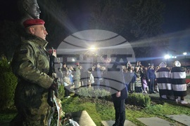 Петрич - 153 години от гибелта на Васил Левски - факелно шествие