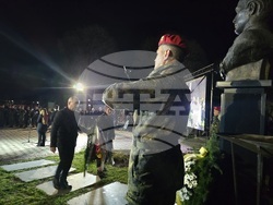 Петрич - 153 години от гибелта на Васил Левски - факелно шествие