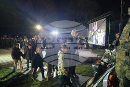 Петрич - 153 години от гибелта на Васил Левски - факелно шествие