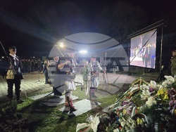 Петрич - 153 години от гибелта на Васил Левски - факелно шествие