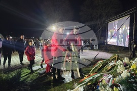 Петрич - 153 години от гибелта на Васил Левски - факелно шествие