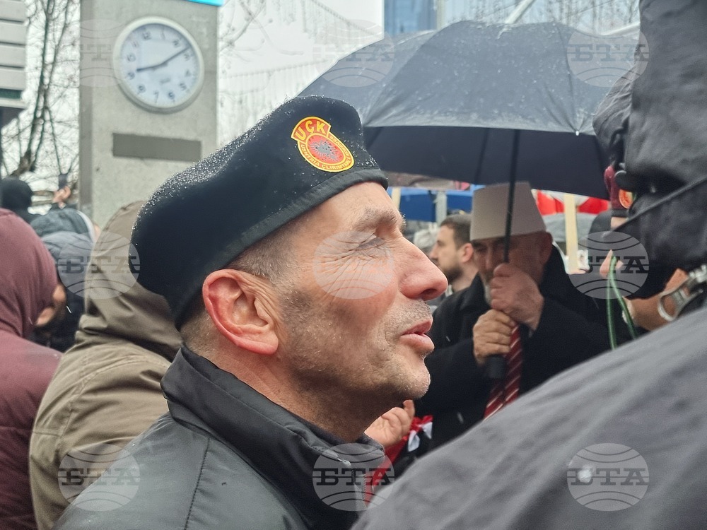 Косово - Армия за освобождение на Косово - мирен протест