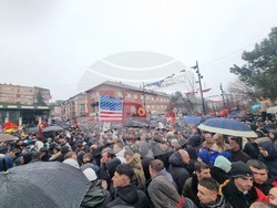 Косово - Армия за освобождение на Косово - мирен протест