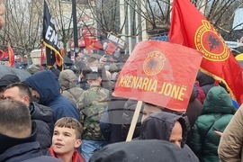 Косово - Армия за освобождение на Косово - мирен протест