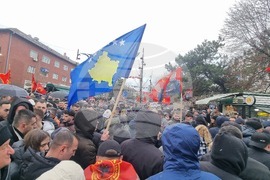 Косово - Армия за освобождение на Косово - мирен протест