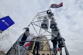 Косово - Армия за освобождение на Косово - мирен протест