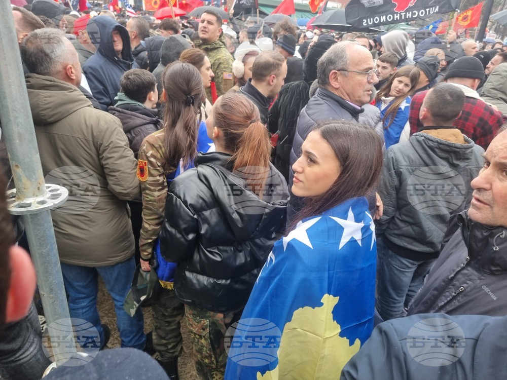 Косово - Армия за освобождение на Косово - мирен протест