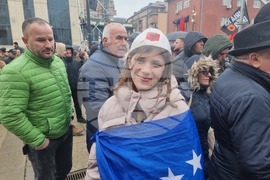 Косово - Армия за освобождение на Косово - мирен протест
