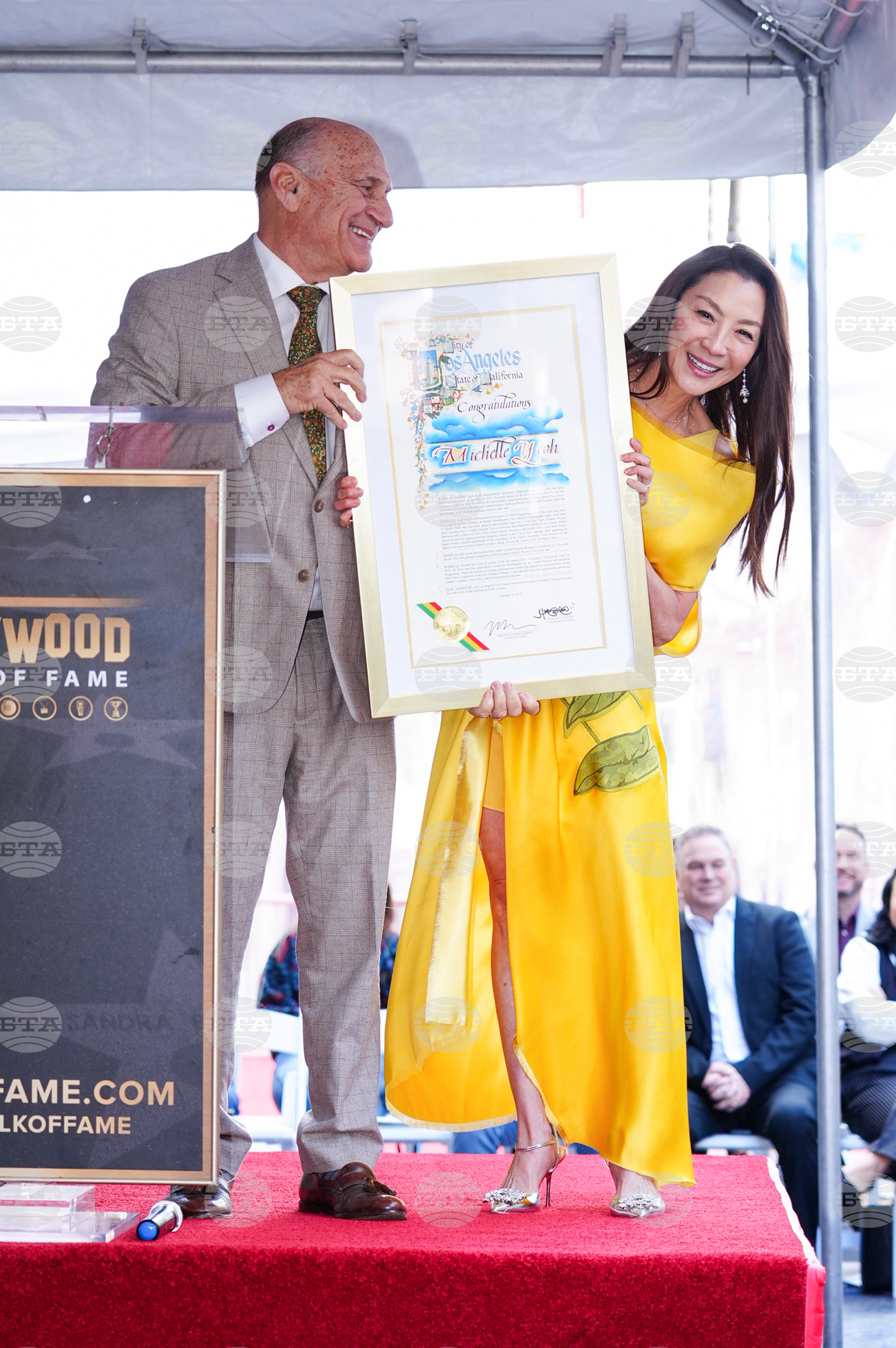 Michelle Yeoh Walk of Fame