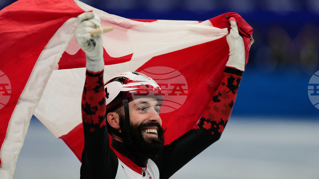 Стивън Дюбоа спечели спринта на 500 метра в шорттрека при мъжете на Игрите в Милано-Кортина 