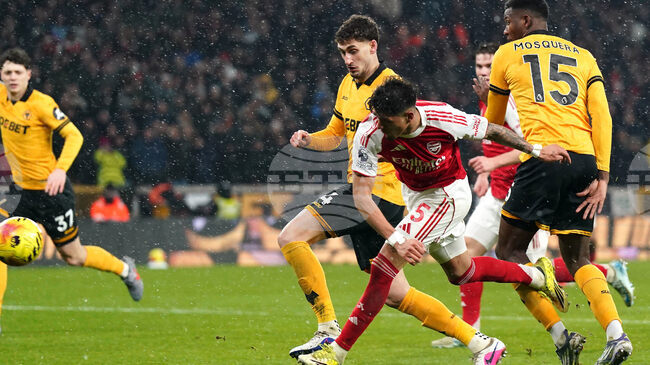 Арсенал изпусна три точки срещу Уулвърхямптън