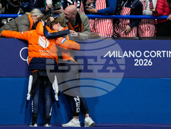 APTOPIX Milan Cortina Olympics Short Track Speedskating