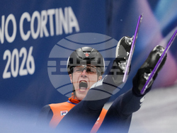 APTOPIX Milan Cortina Olympics Short Track Speedskating