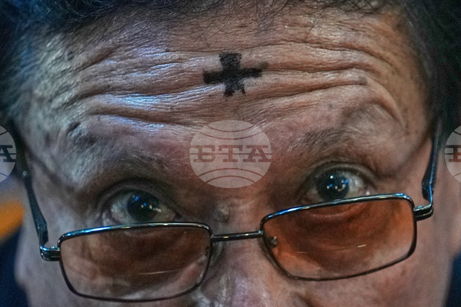 APTOPIX Mexico Ash Wednesday