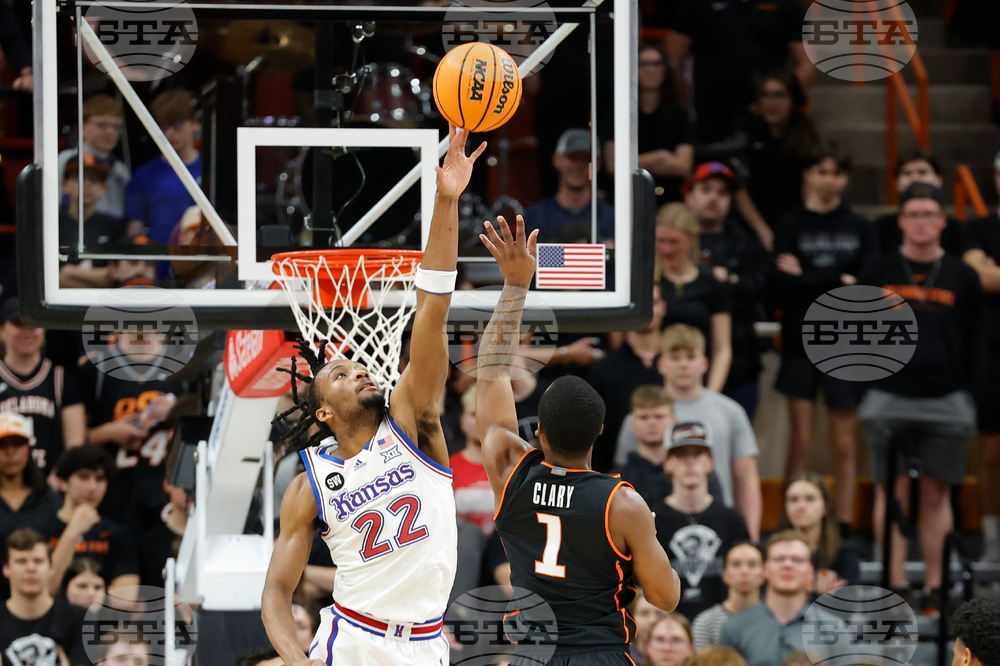 Kansas Oklahoma St Basketball