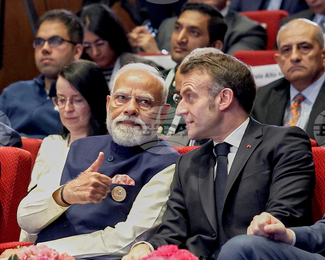  Нарендра Моди, Антонио Гутериш и Еманюел Макрон призоваха за универсален достъп до изкуствения интелект на форум в Делхи