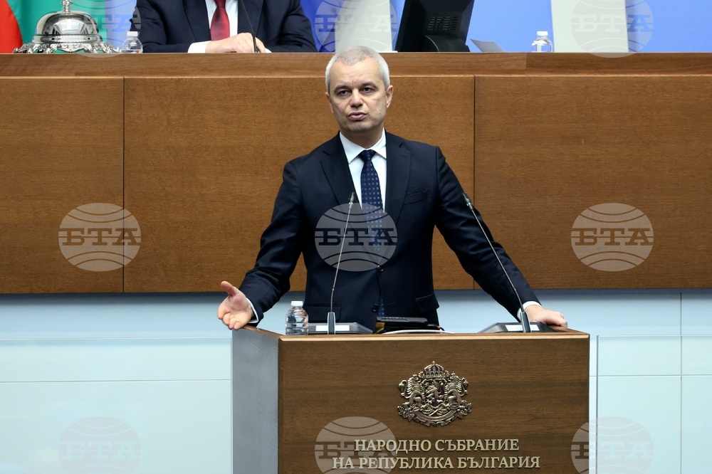 Народно събрание - заседание - Костадин Костадинов