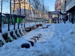 Румъния - Букурещ - зимна обстановка